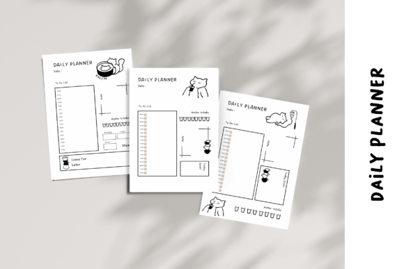 Download Cute Daily Planner Template4 - Cute Collection