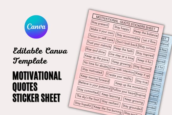 Download PRINTABLE QUOTES STICKER SHEET - Sticker Collection