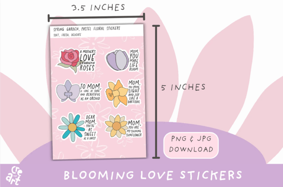 Download Blooming Love Stickers - Sticker Collection