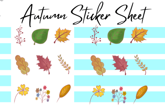 Download Autumn Sticker Sheet - Sticker Collection