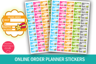 Download Kawaii Online Order Planner Stickers - Sticker Collection