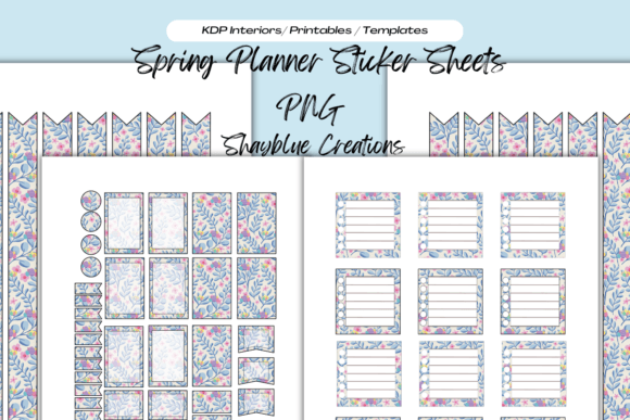Download Spring Flowers Sticker Sheets - Sticker Collection