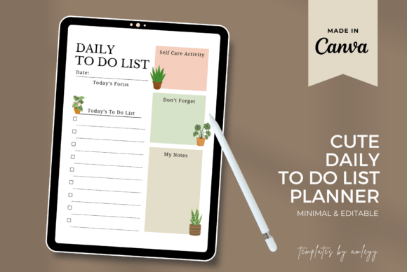 Download Cute Daily to-Do List Planner | Kawaii - Cute Collection