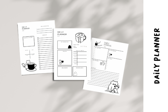 Download Cute Daily Planner Template3 - Cute Collection