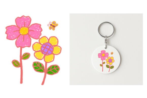 Download Crayon Style Cute Flower PNG Clipart - Cute Collection
