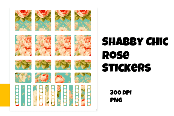 Download 🌸 Vintage Floral Planner Stickers - Sticker Collection