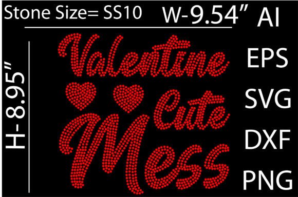 Download Printable (Valentine Cute Mess) Rhinesto - Cute Collection