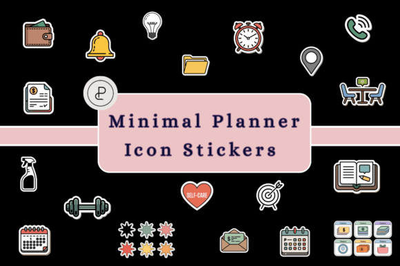 Download Minimal Digital Planner Icon Stickers - Sticker Collection